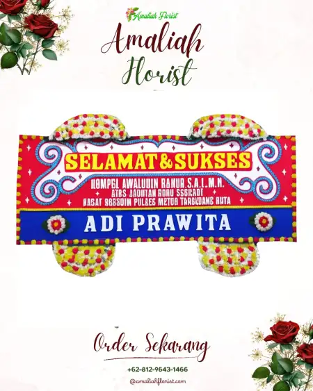 Papan Bunga Ucapan Selamat Mayangrejo